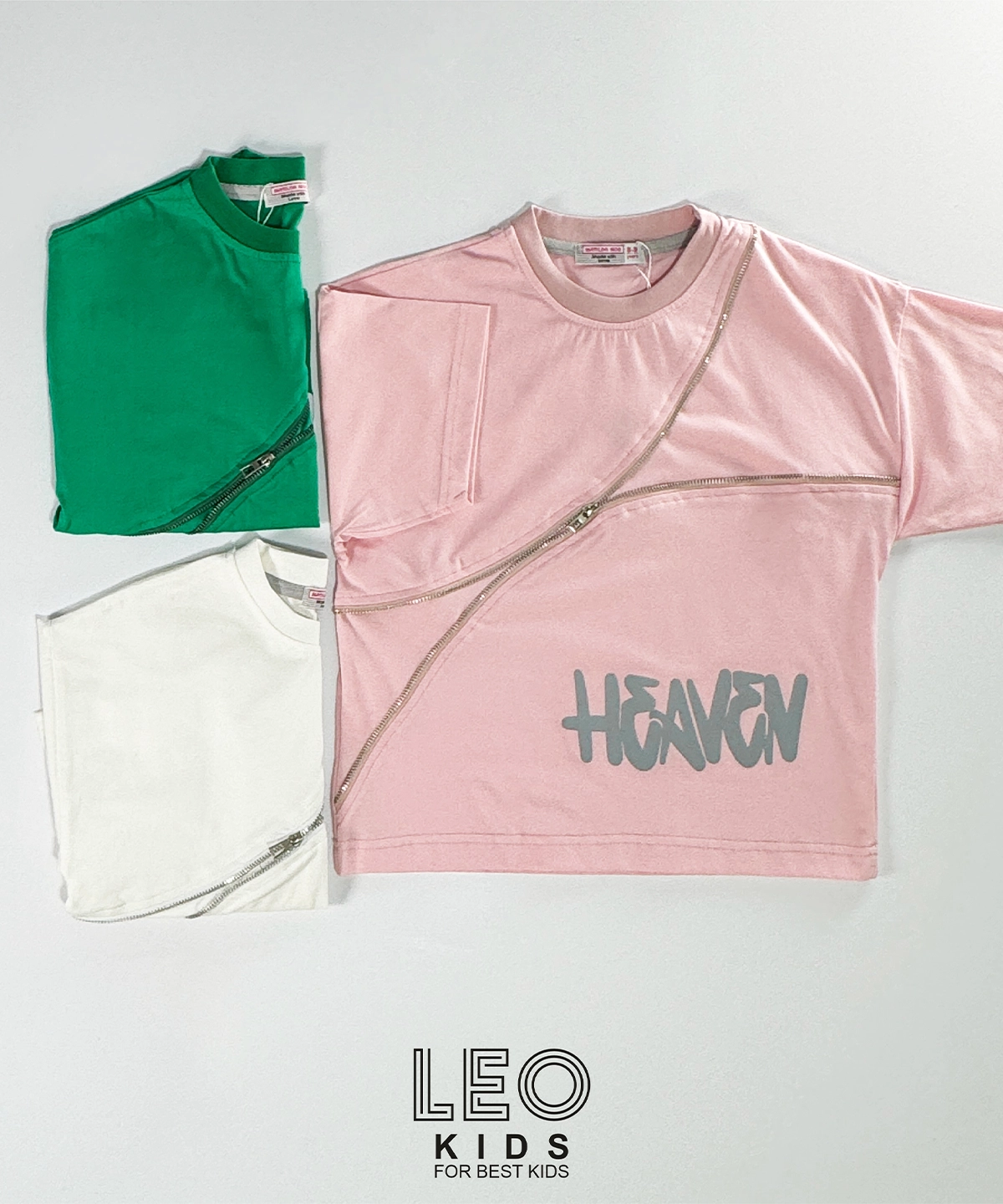 تیشرت زیپ وسط کد 100598